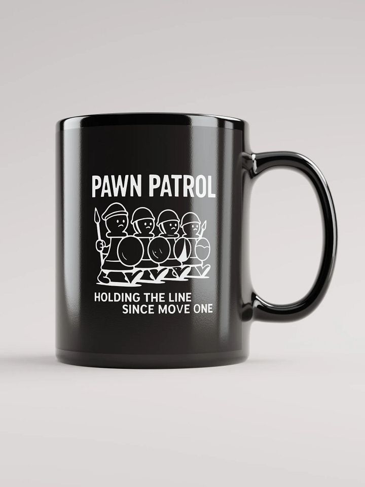 Pawn Patrol - Black Glossy Mug product image (1)