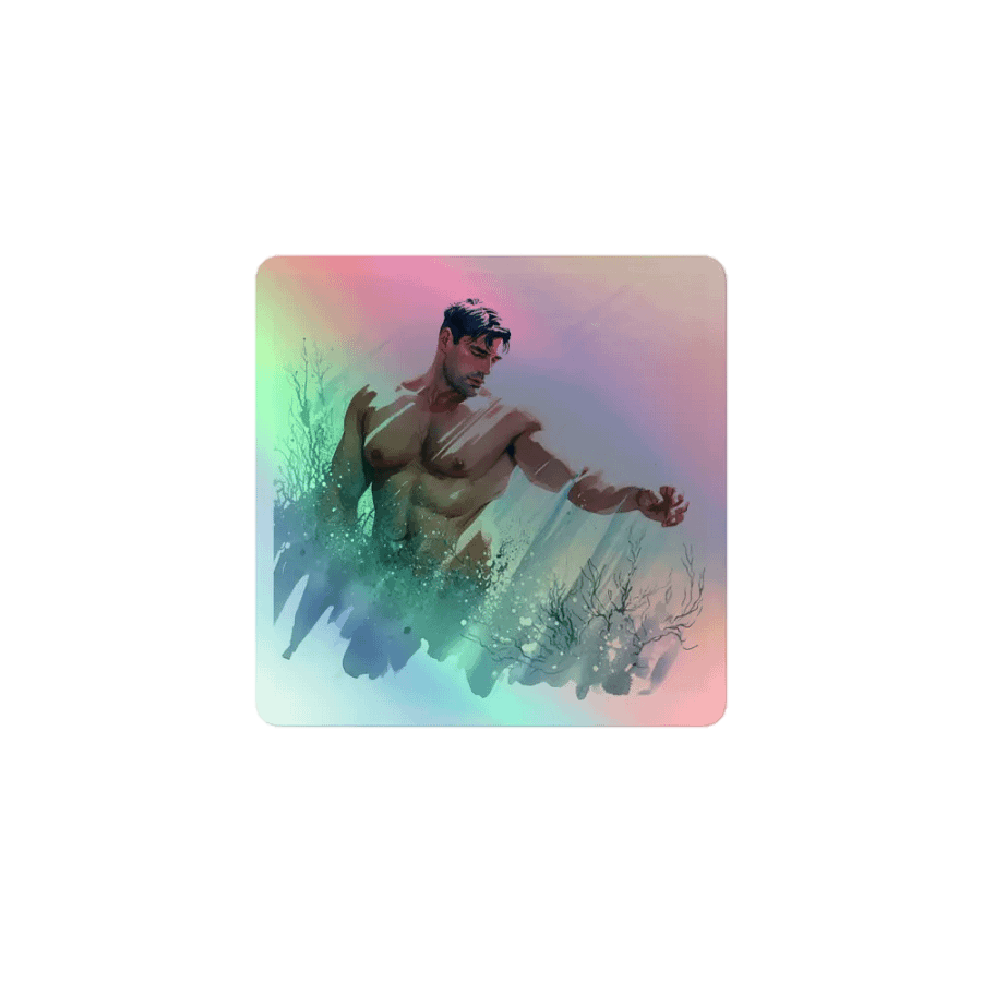 Winter Rainbow Sticker product image (1)