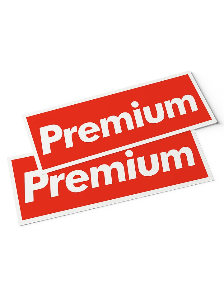 PREMIUM BUMPER STICKER product image (1)