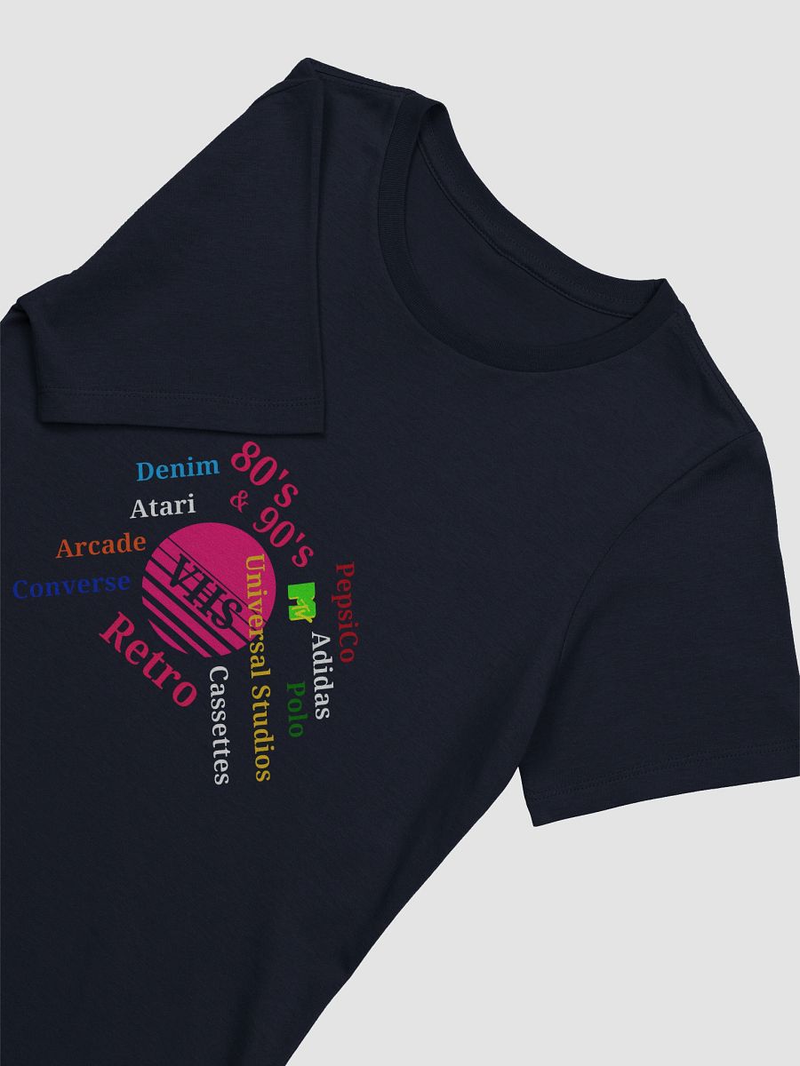 Nostalgic VHS Retro Circle Women's T-Shirt product image (3)