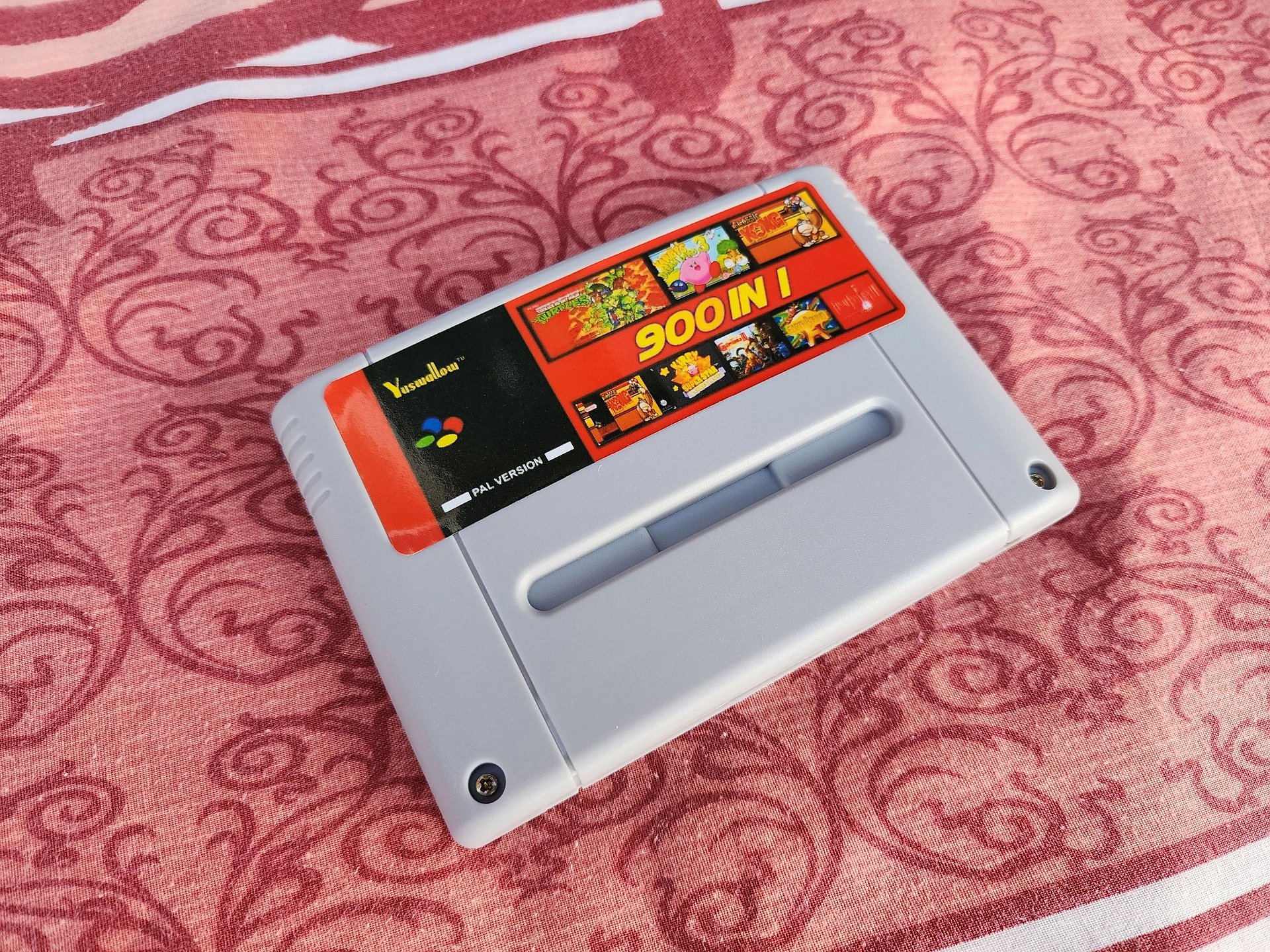 Super 900 in 1 Game 16 Bit for Super Nintendo SNES Multi Cart Game Cartridge PAL product image (1)