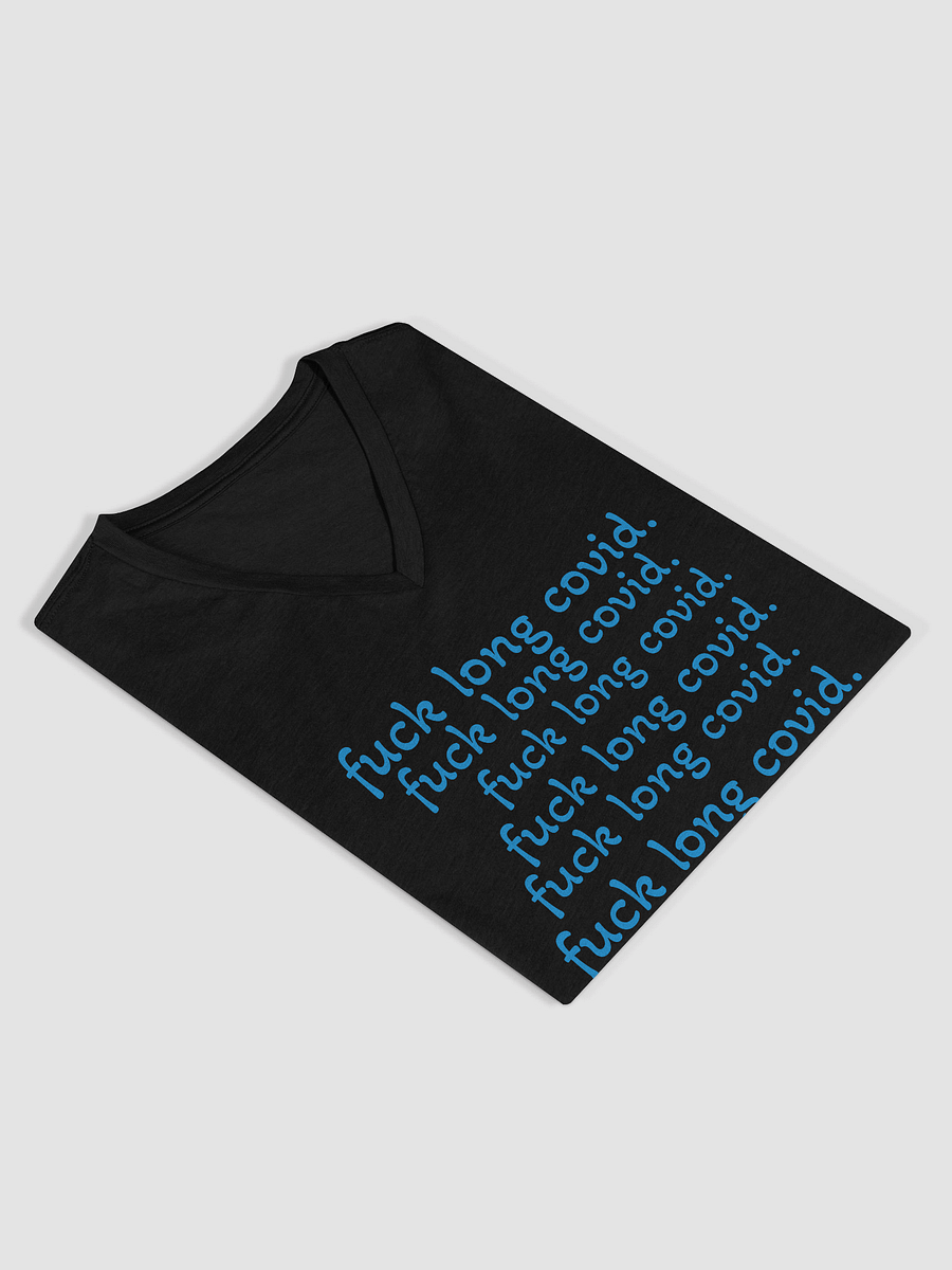 F*ck Long Covid Relaxed V-Neck Tee product image (49)