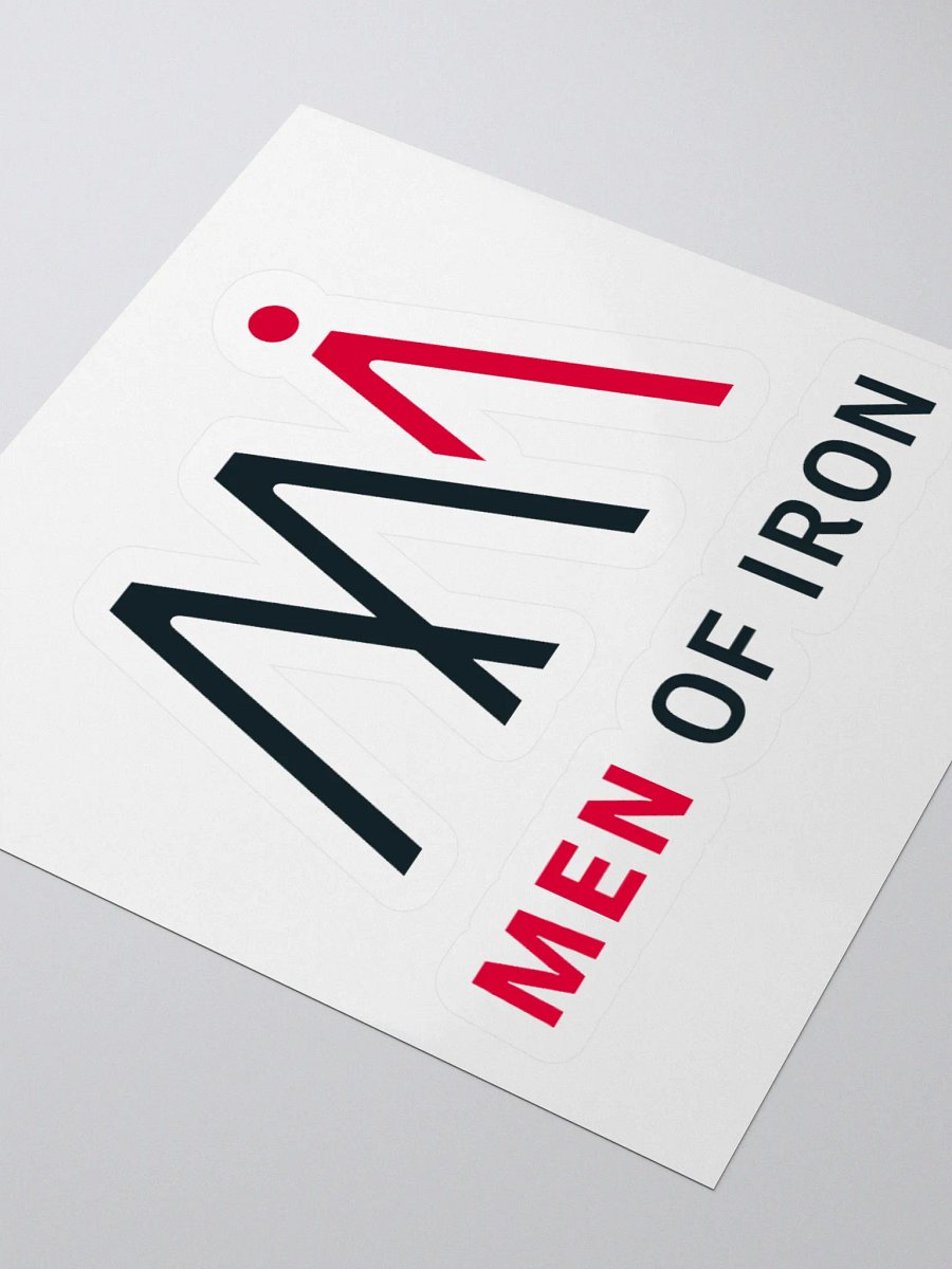 Men of Iron Sticker product image (7)