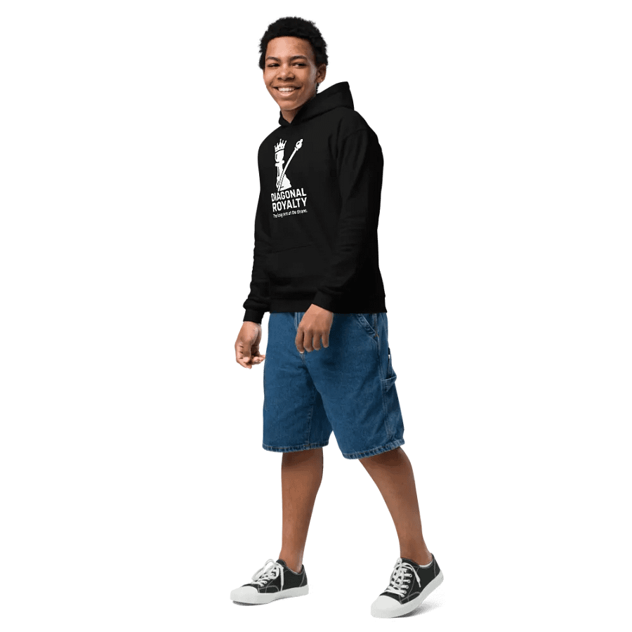 Diagonal Royalty - Youth Hoodie product image (3)