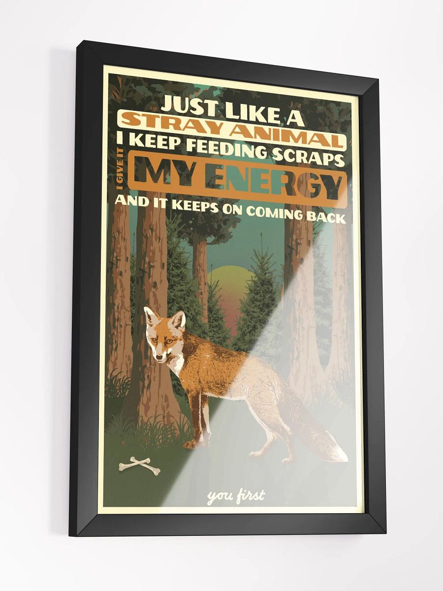 everyone is a bad guy - framed print product image (9)