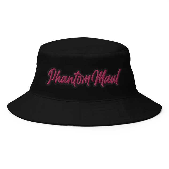 'PhantomMaul' Bucket Hat Pink Lettering product image (1)