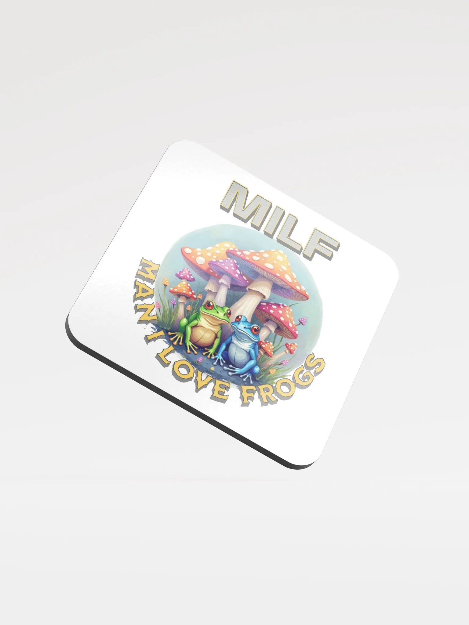 MILF Man I Love Frogs Funky Glossed Coaster Set product image (2)