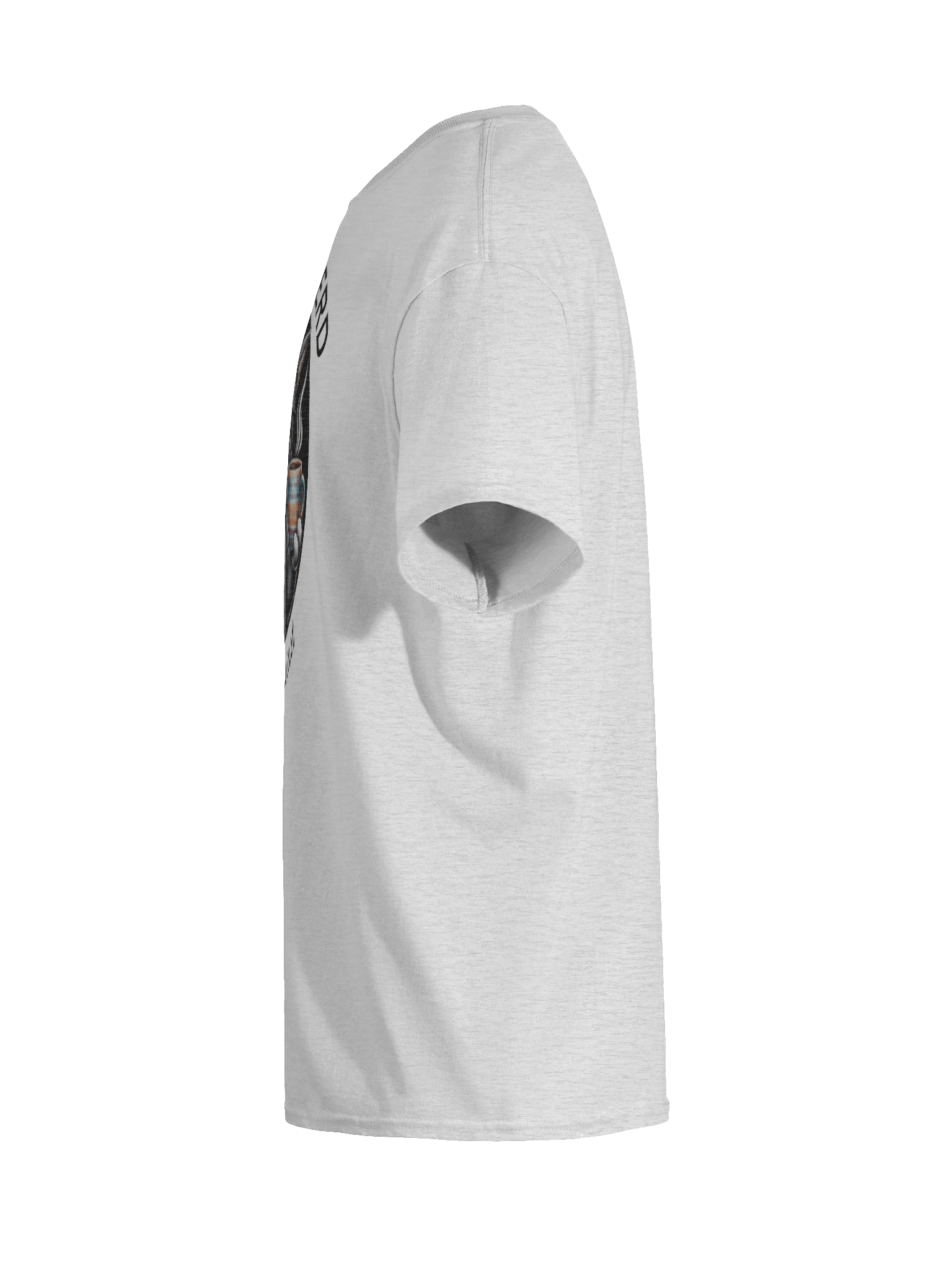 Cat Nerd Coffee Enthusiast Light Version Unisex Heavyweight Graphic T-shirt product image (3)