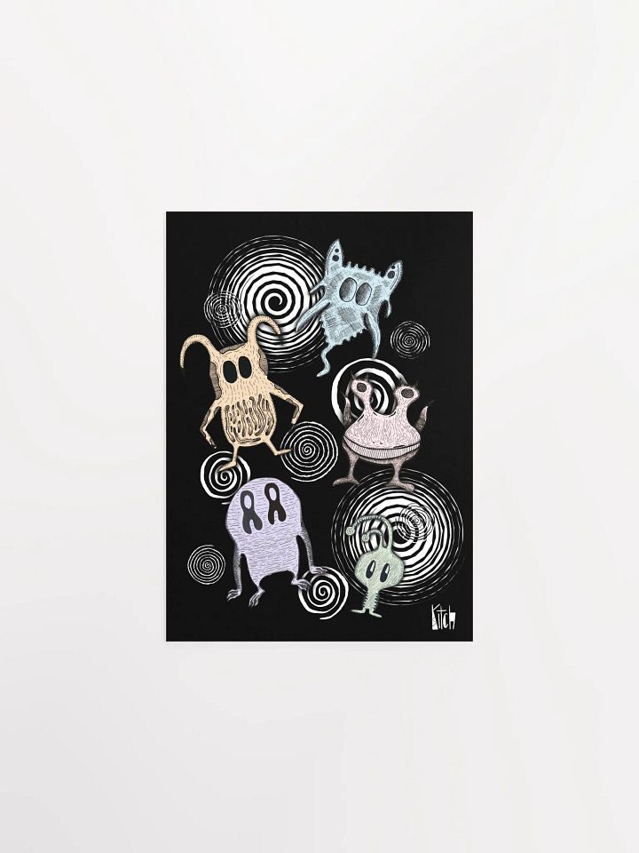 Kitch's Creatures Art Print - Color product image (1)
