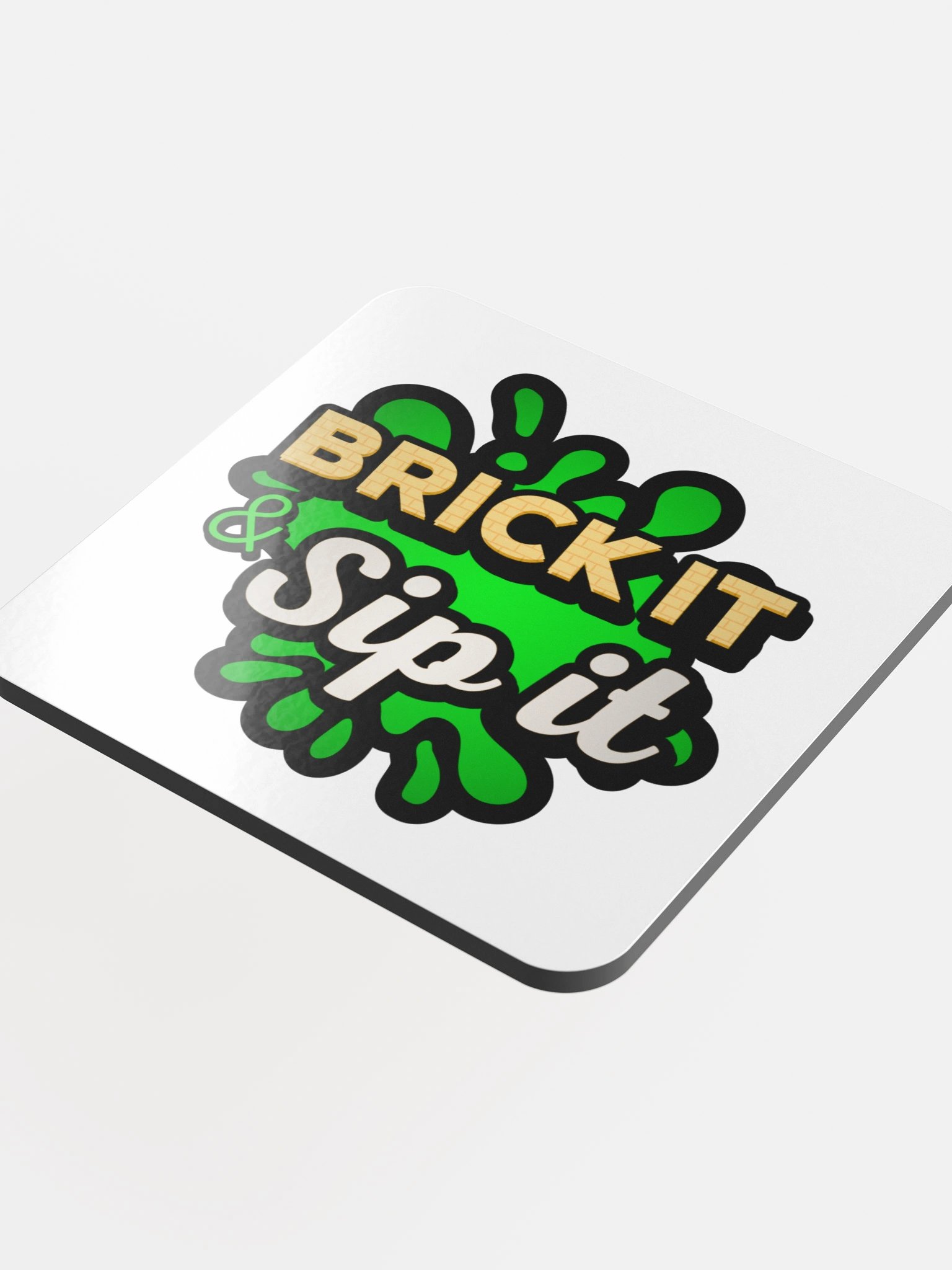 Brick It & Sip It Coaster product image (2)