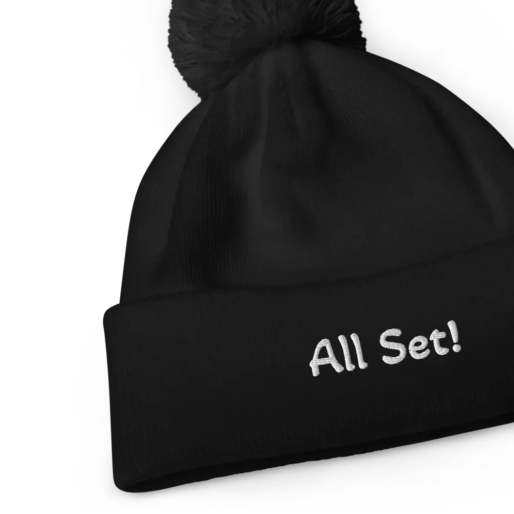 AllSaints Inspired Beechfield Pom-Pom Beanie product image (7)