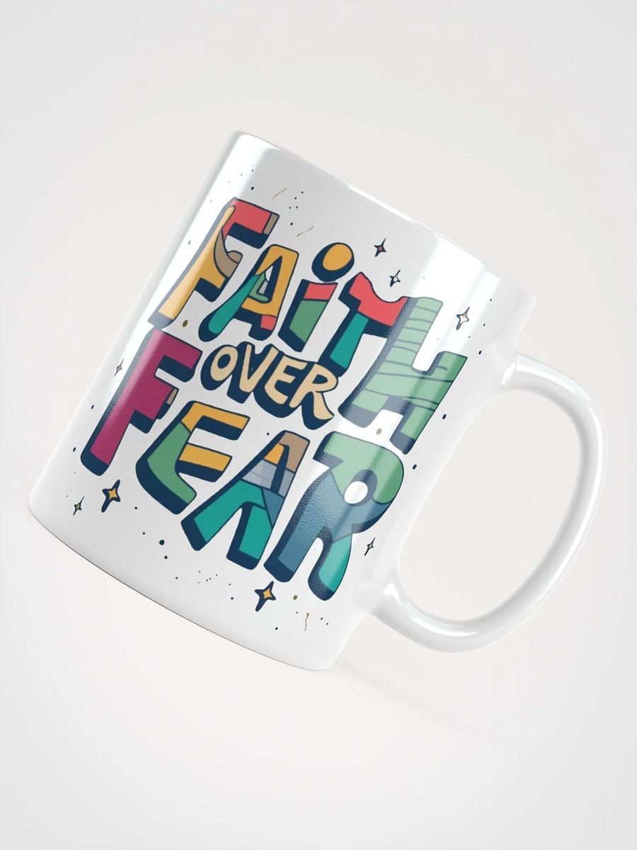 Faith Over Fear Ceramic Mug product image (5)
