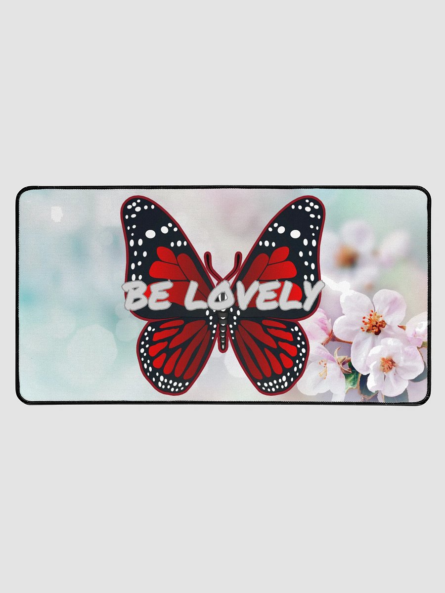 Be Lovely Butterfly Desk Mat product image (1)