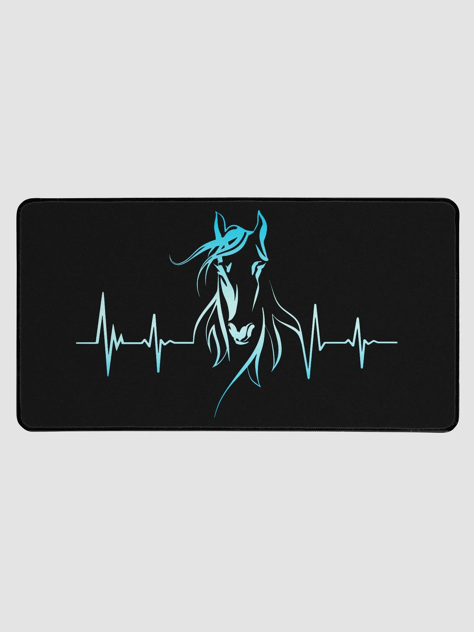 Horse Heartbeat Desk Mat 15.5 x 31.5 product image (1)