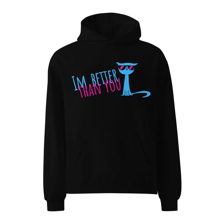 Cool Cat Attitude Unisex Hoodie product image (1)