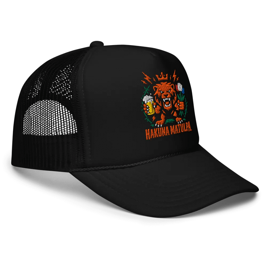 Hakuna Matulpa Foam Trucker Hat product image (3)