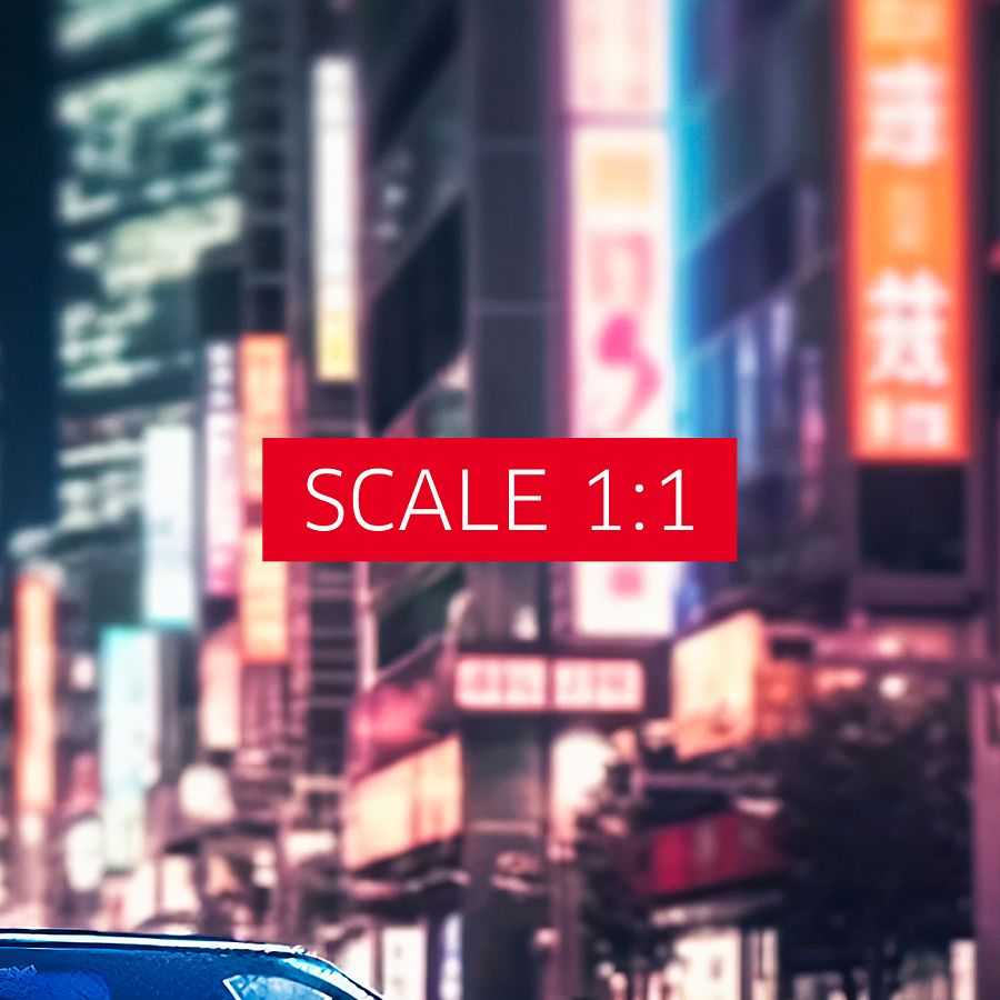 Toyota, Retrowave car on Tokyo Street, Retrowave Aesthetics [synthwave/vaporwave/cyberpunk] — aesthetic art print product image (5)
