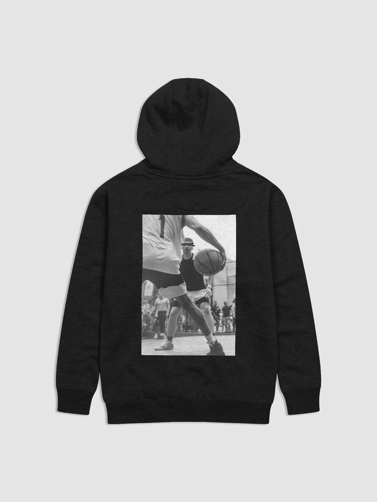 "Alert" Basketball Graphic Cotton Heritage Unisex Premium Hoodie - 04900 product image (2)