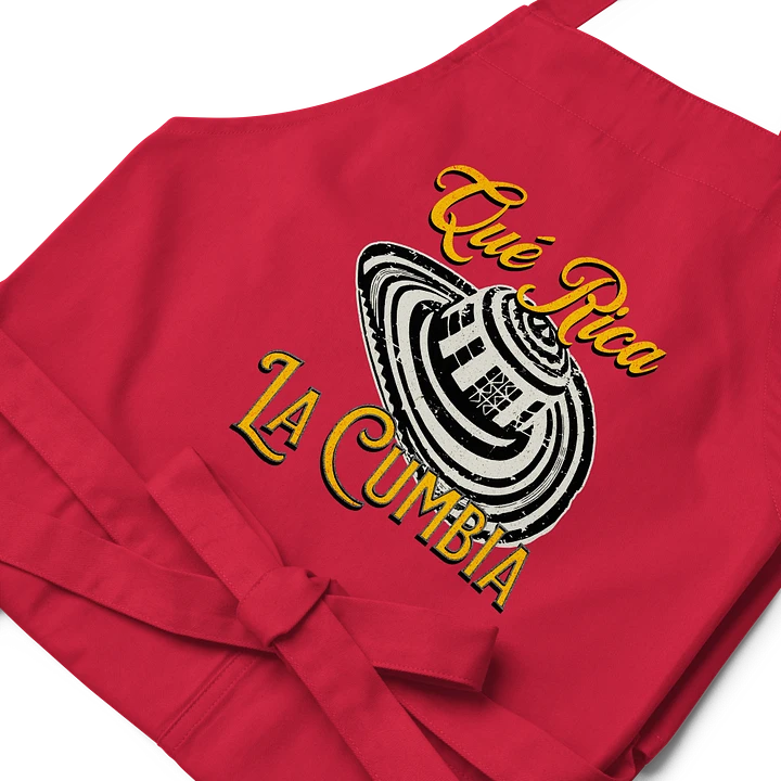 Qué Rica La Cumbia Cotton Twill Apron product image (2)