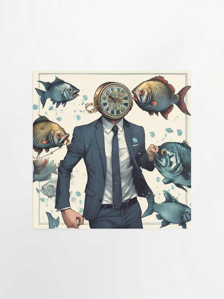Timeless Fishfight Print product image (1)