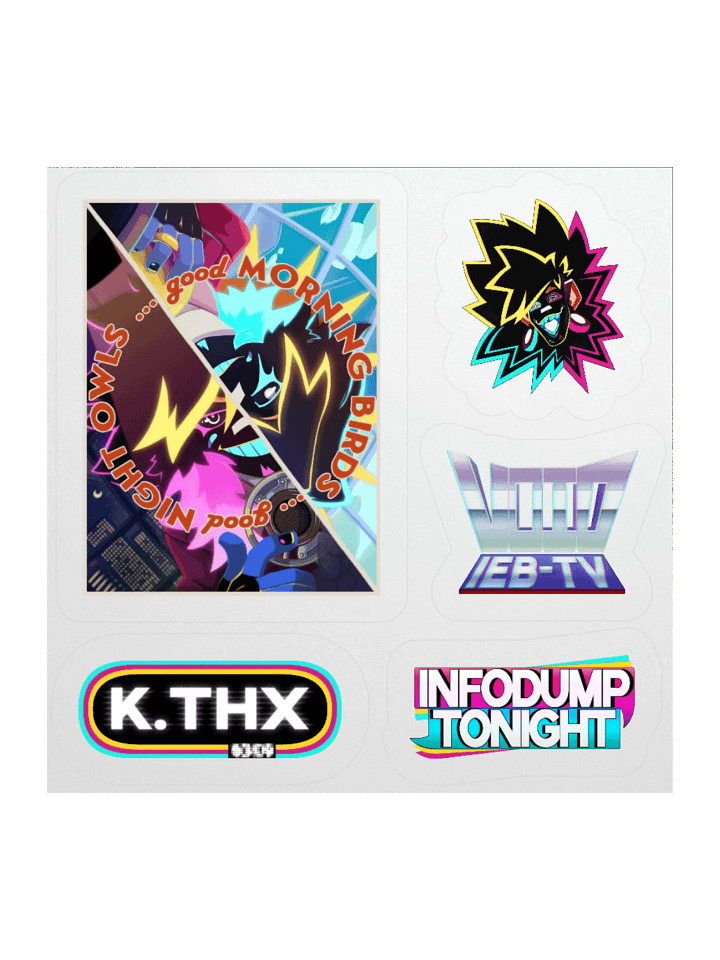 Talk Show Sticker Set product image (1)