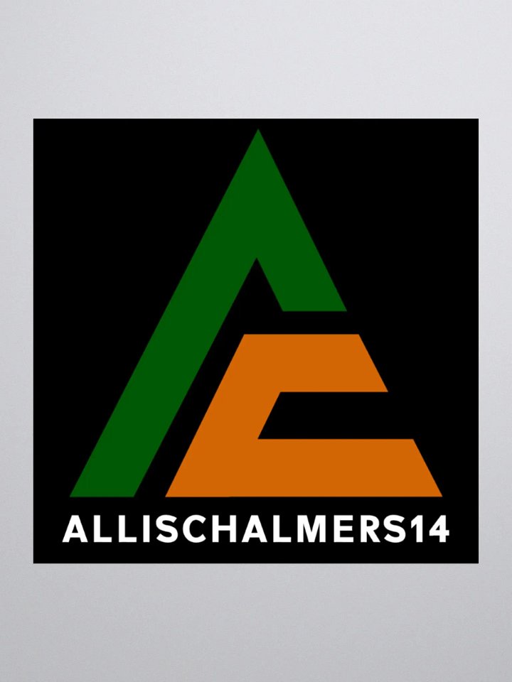 Logo Sticker-Black product image (1)