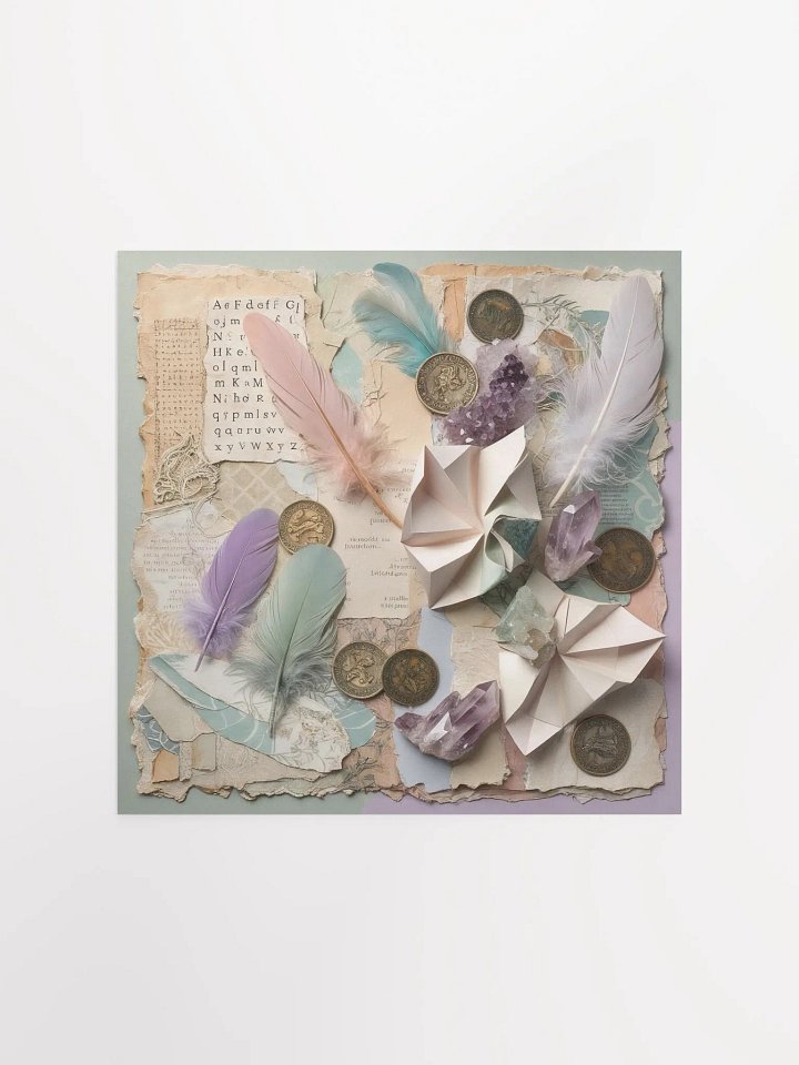 Dreams Folded in Paper Poster #4 – For the Quiet Alchemists product image (2)