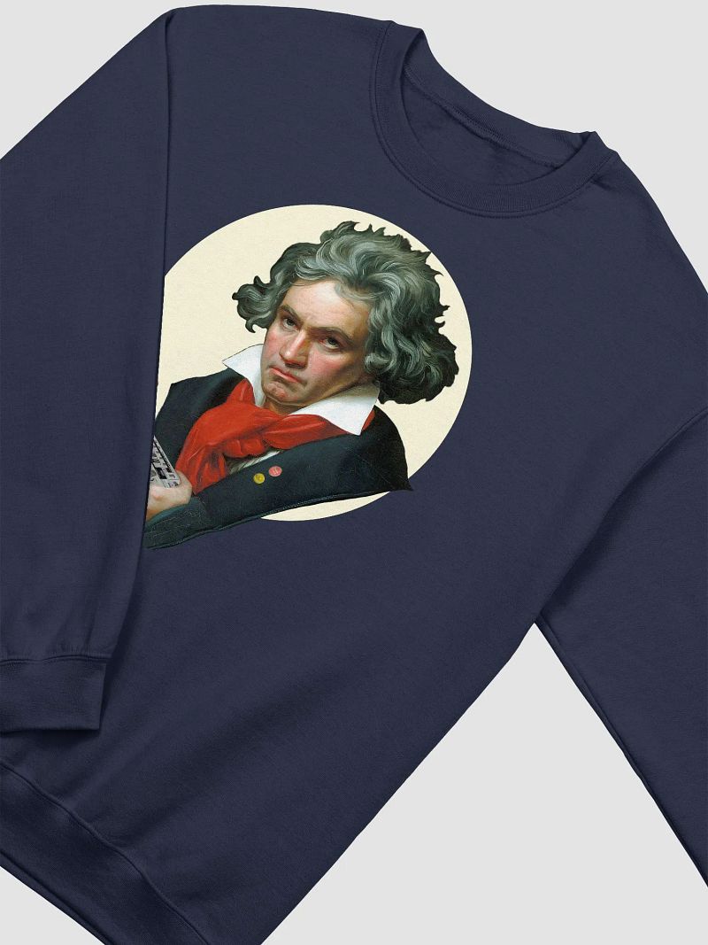 Roland van Beethoven by Frank Fonik (TB 303), Techno EDM Classic Crewneck Sweatshirt
