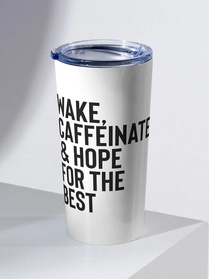 Wake & Caffeinate Travel Tumbler product image (2)