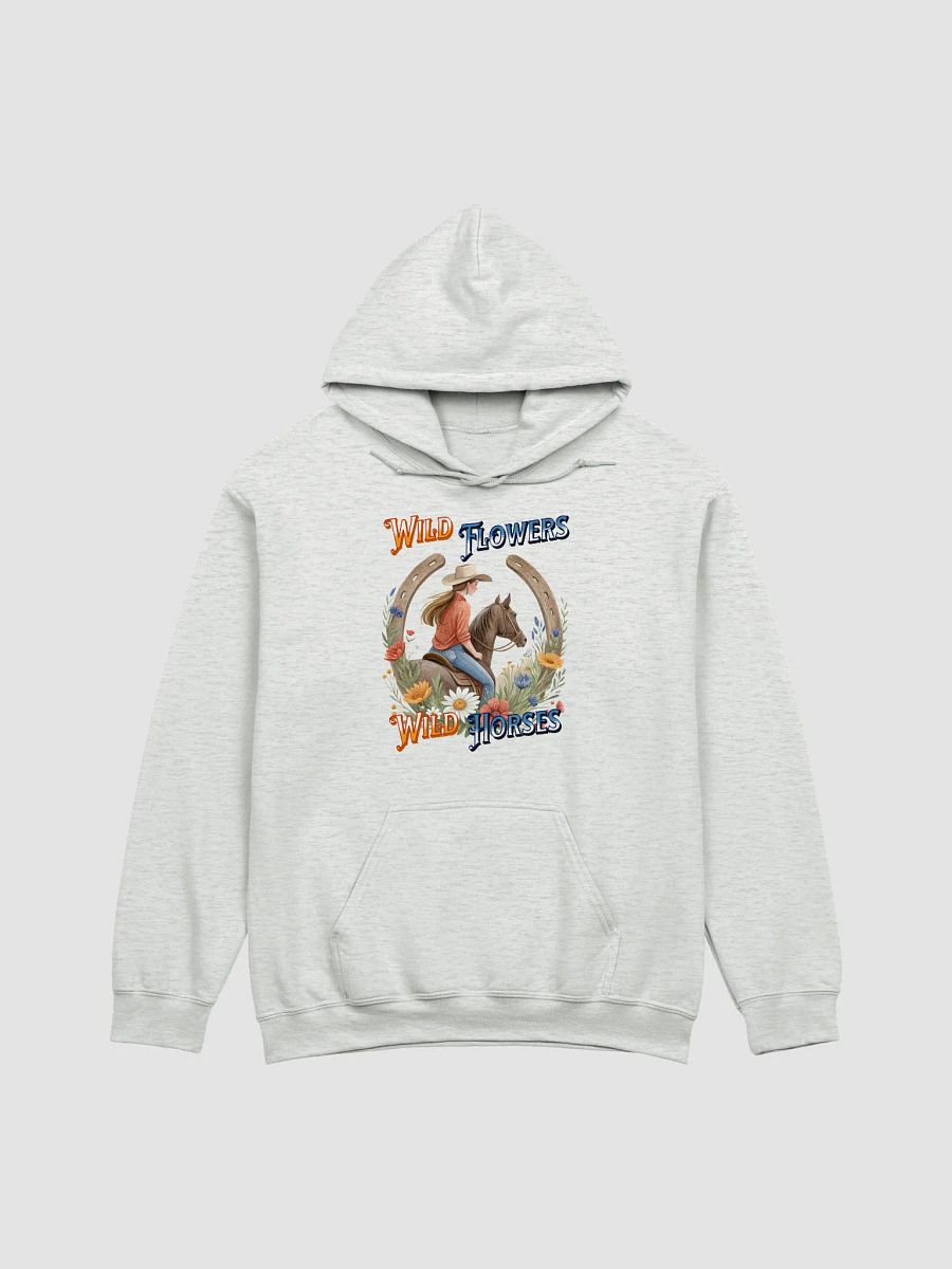 Wild Flowers Wild Horses Cowgirl Classic Hoodie product image (31)