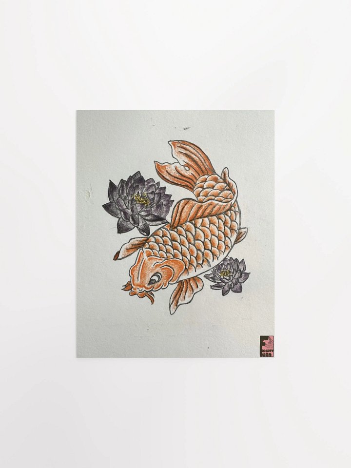 "Koi Fish" Poster Print product image (1)