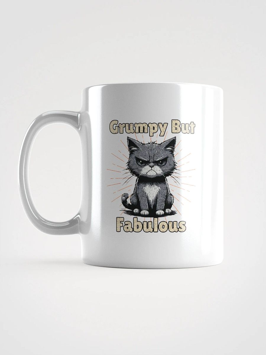 Grumpy But Fabulous Cat Mug product image (1)