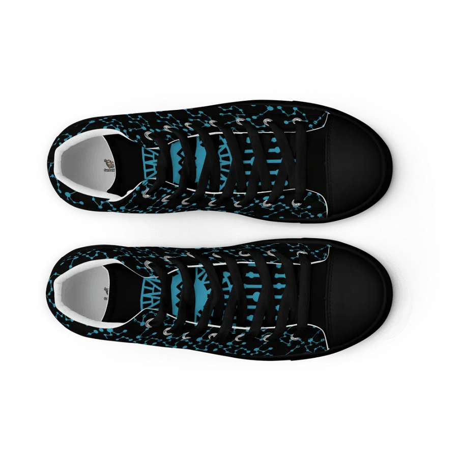 Blue Aquarius Dream Women's High Tops product image (18)