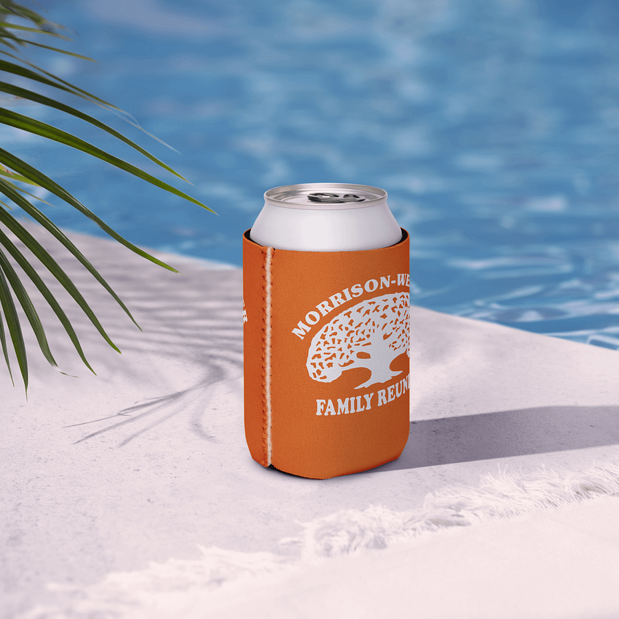 "Morrison-Werner Family Tree" Can Coozie (Orange) product image (6)