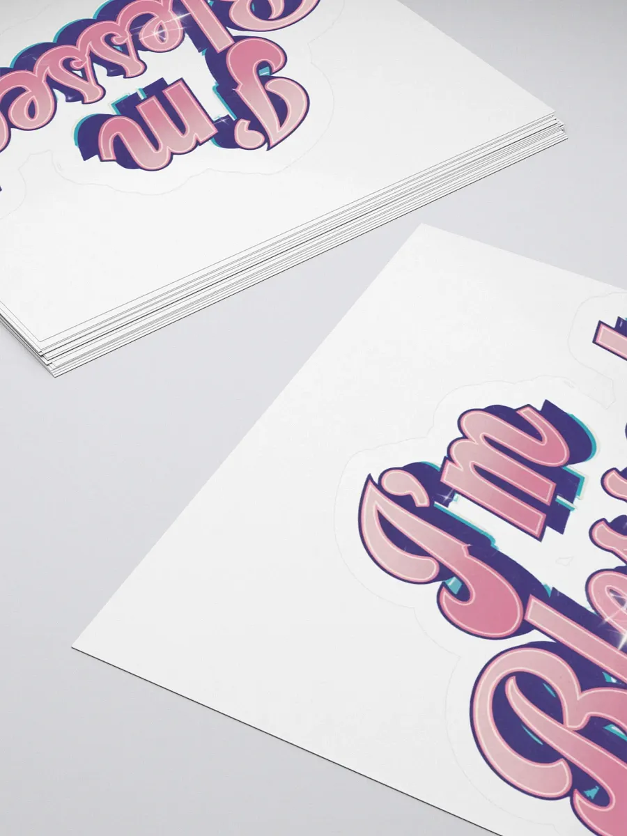 Im Blessed Sticker product image (11)