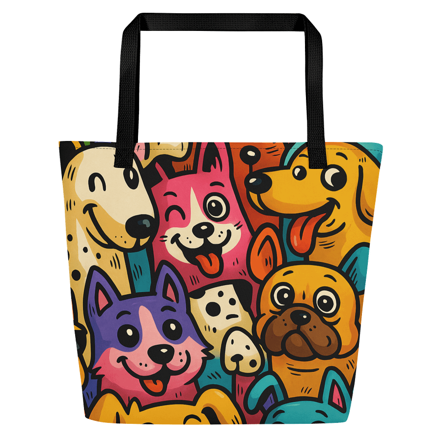 Graffiti Dogs – Playful Cartoon Canine Chaos product image (4)