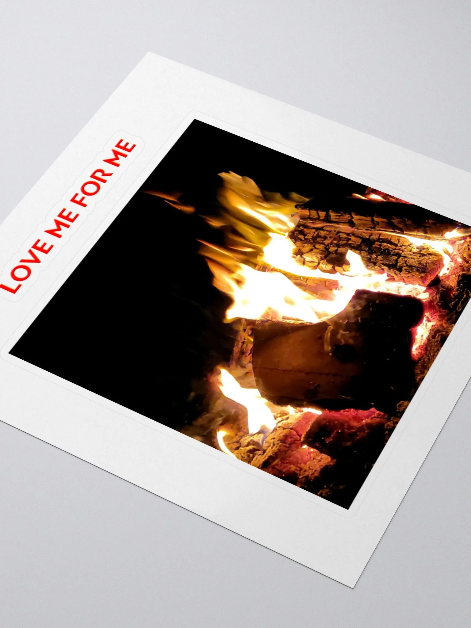 Love Me For Me Cover Art Sticker product image (11)