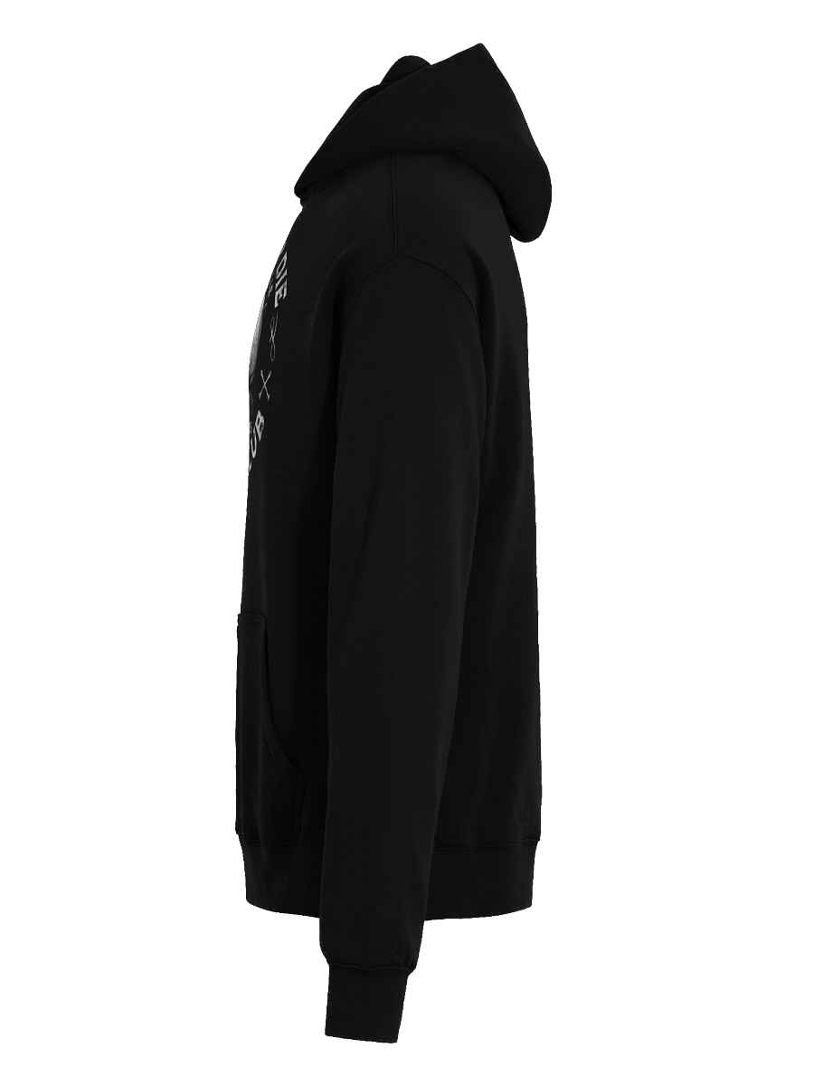 Vintage Skull Circle Print Hoodie product image (19)