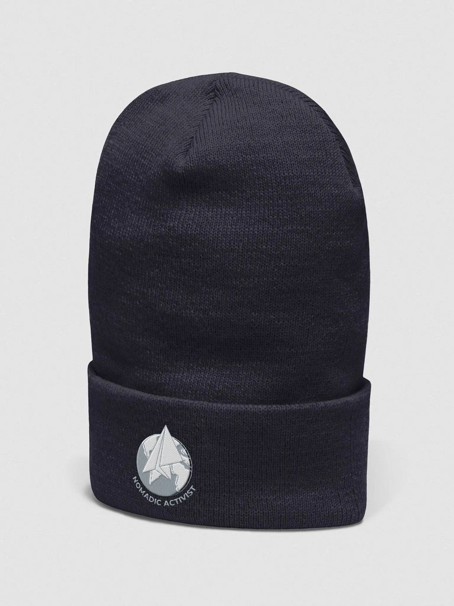 Nomadic Activist Embroidered Beanie product image (8)