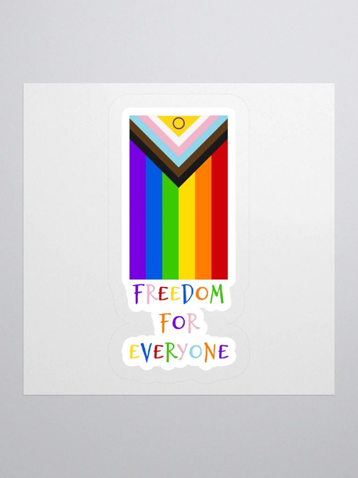 Freedom for Everyone Sticker product image (1)