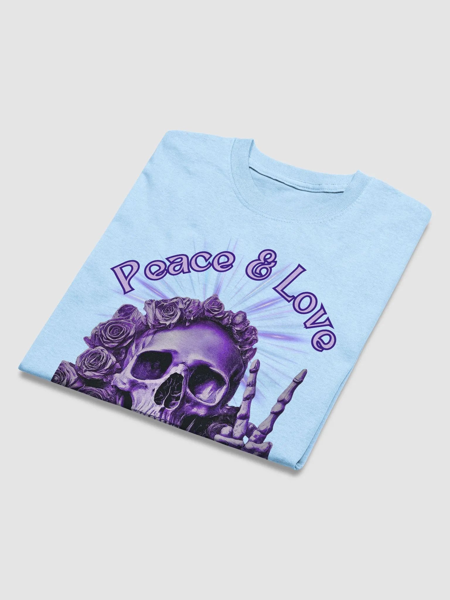 Peace Skull heavy weight Tee product image (3)