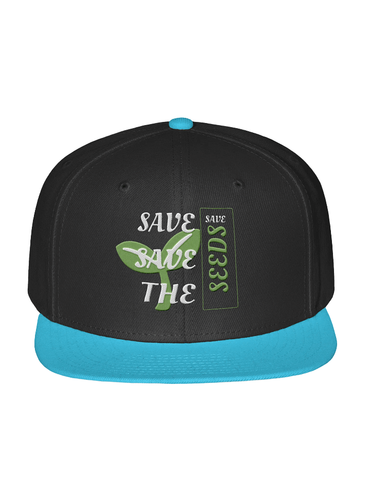 Save The Seeds Snapback Cap product image (1)