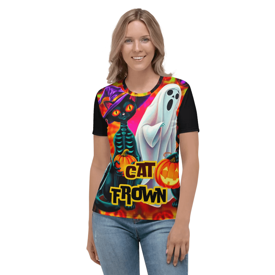 Cat Frown T Shirt product image (7)