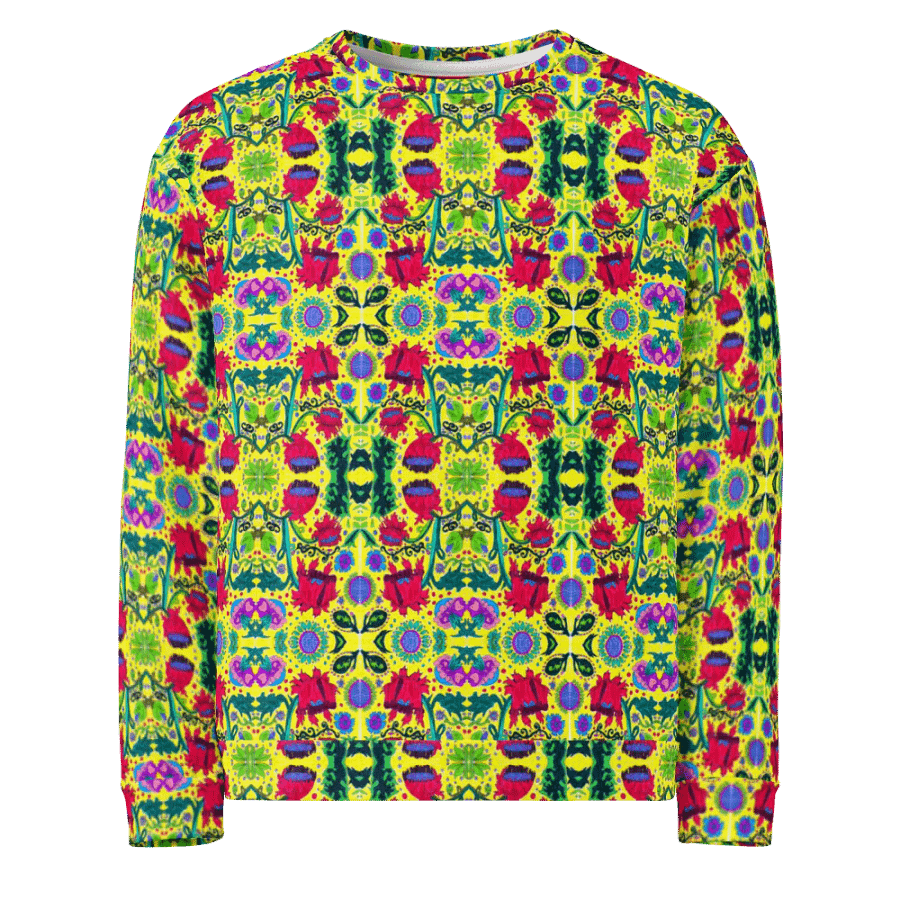 Abstract Poppy Flowers Unisex Sweatshirt product image (4)