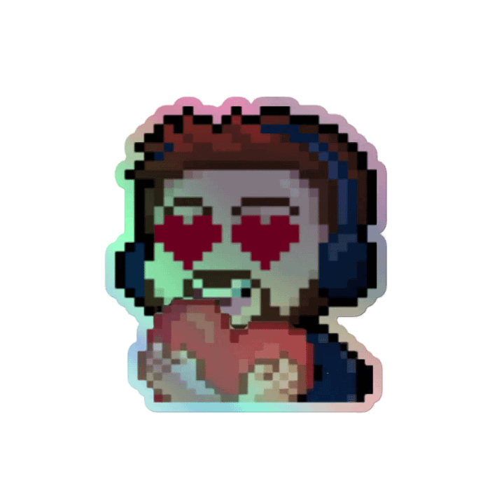 DuncLoves2 Holo Sticker product image (2)