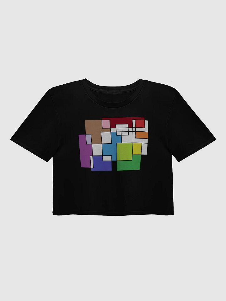 Abstract Clock Crop Top product image (5)
