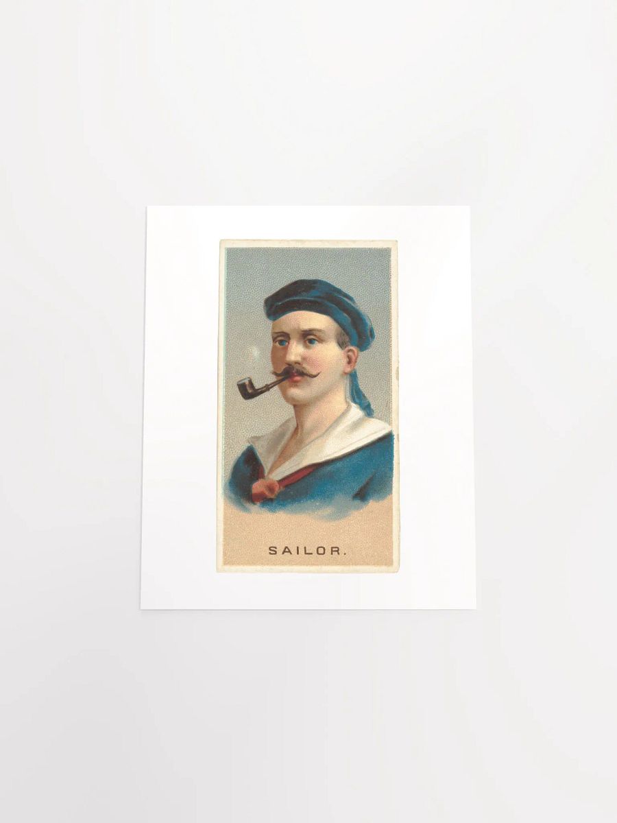Sailor Card From World's Smokers Series (1888) - Print product image (4)