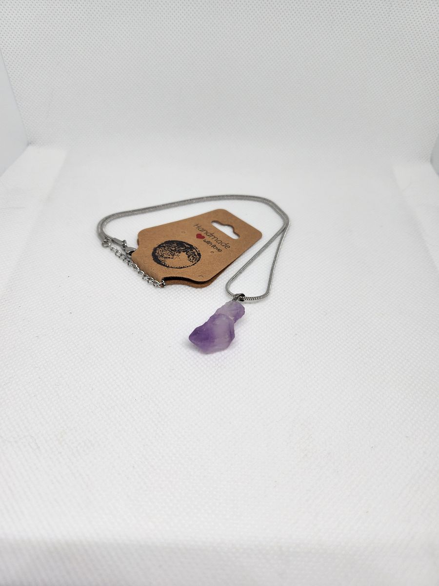 Amethyst Cluster Necklace product image (3)
