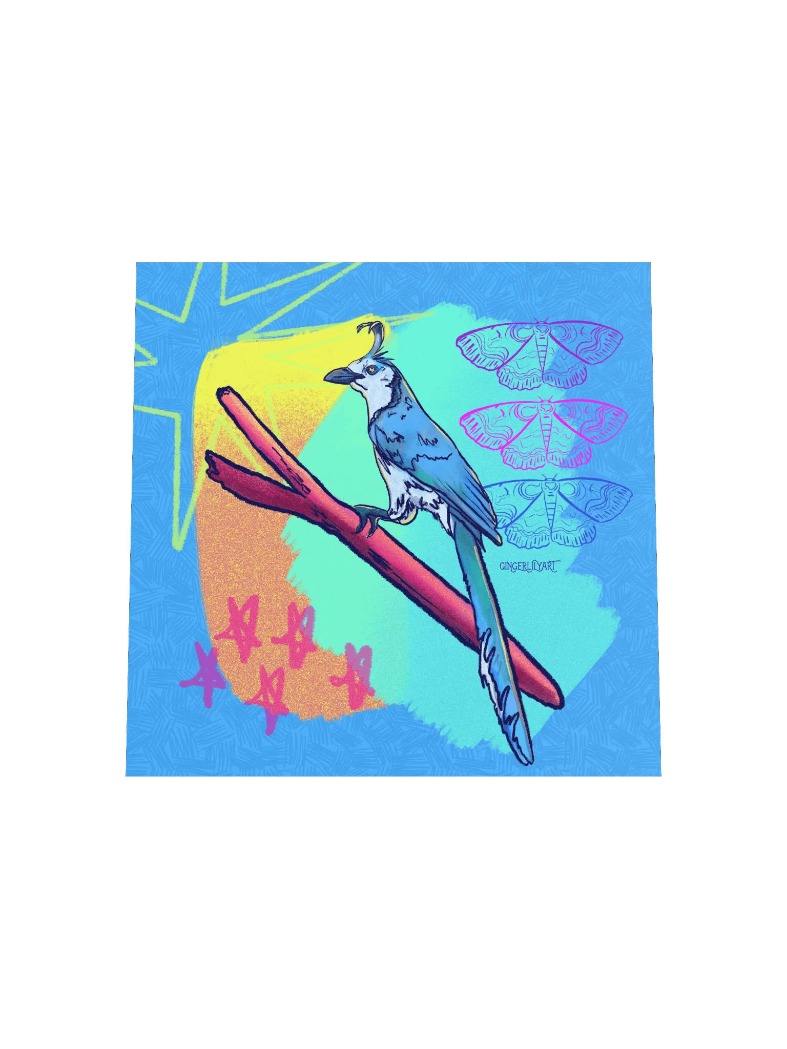 magpie jay print product image (15)