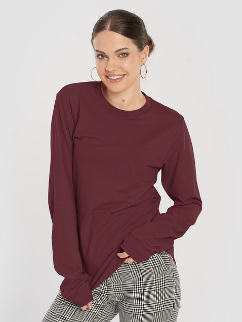 Photo showing Bella+Canvas Supersoft Long Sleeve T-Shirt